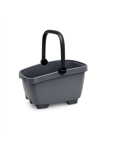 Gerecyclede hondenmand New Looxs Clipper MIK 2.0 - 28 liter, antraciet