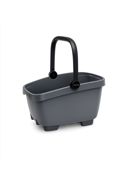Gerecyclede hondenmand New Looxs Clipper MIK 2.0 - 28 liter, antraciet