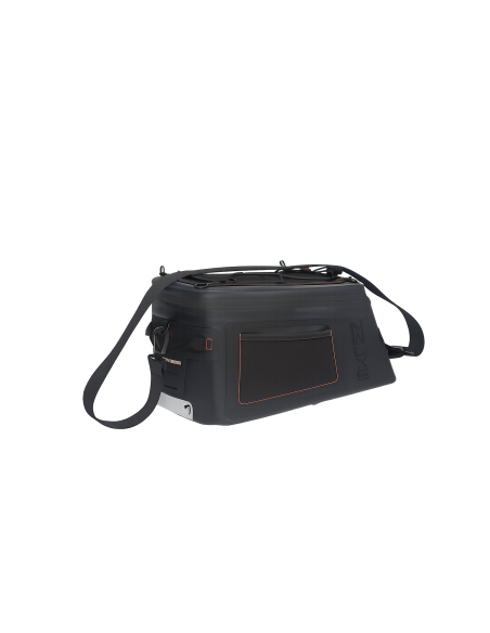 Bagagedragertas New Looxs Varo Trunkbag Racktime 15 liter 36 x 24 x 15 cm - zwart
