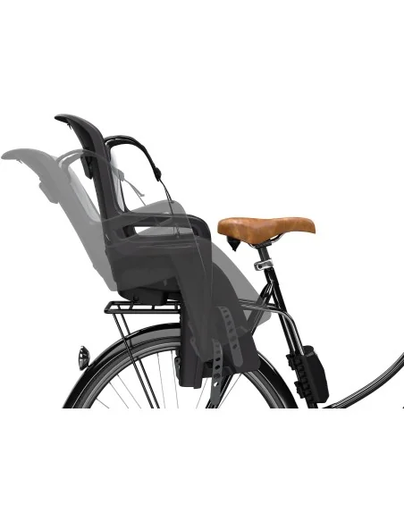 Kinderzitje achter Thule Ride Along 2 voor framebevestiging - dark grey