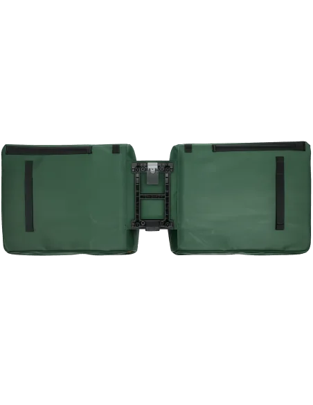 Dubbele fietstas New Looxs Odense MIK 2.0 - 39 liter, groen