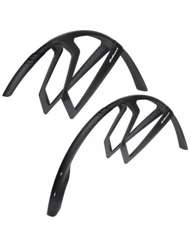 Spatbordset 28" Polisport R-Mud 32mm - zwart