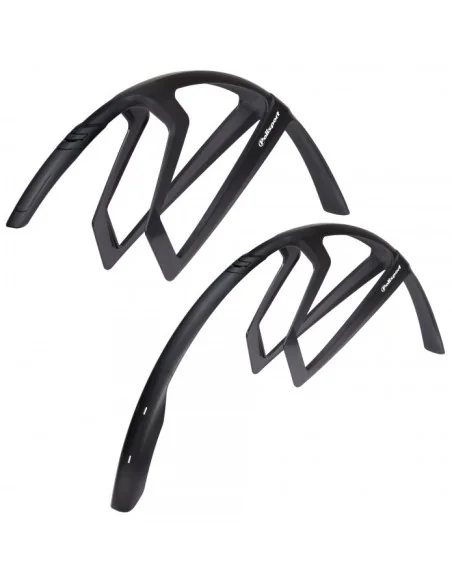 Spatbordset 28" Polisport R-Mud 32mm - zwart