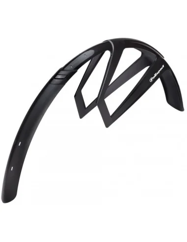 Spatbordset 28" Polisport G-Mud 50mm - zwart