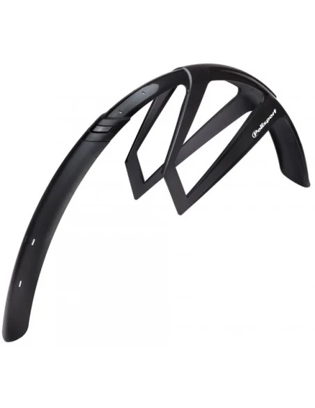 Spatbordset 28" Polisport G-Mud 50mm - zwart