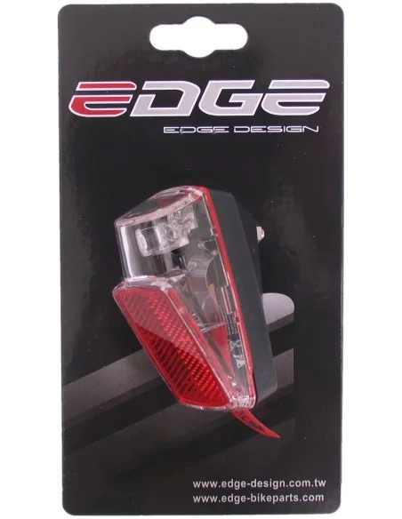 Achterlicht spatbord Edge Vida - 1 led - inclusief batterijen (op kaart)