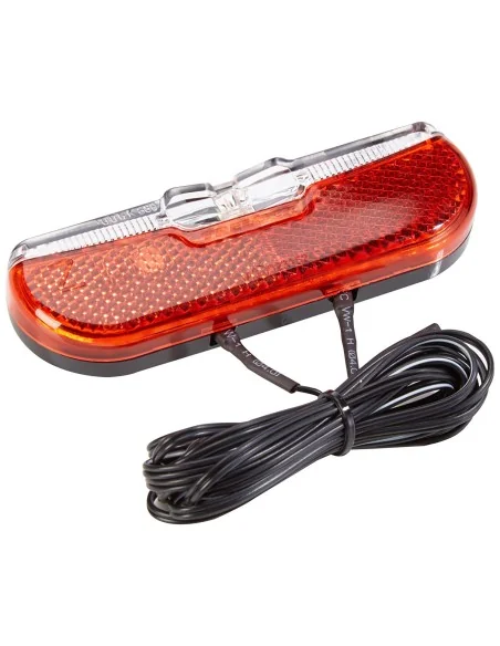 Dragerachterlicht Trelock LS 614 Duo Flat Signal dynamo 50 mm - remlichtfunctie