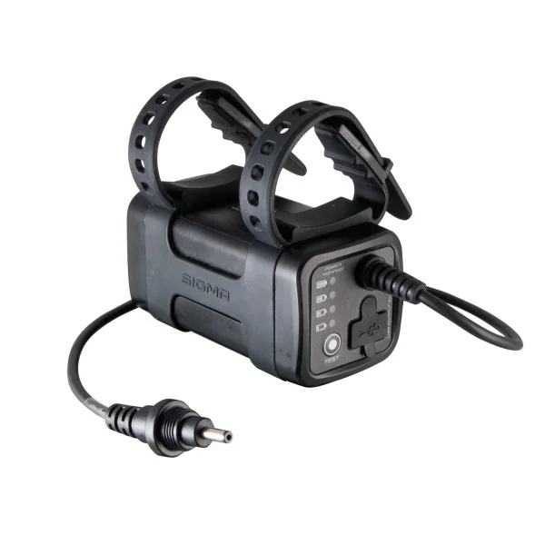 Koplamp Sigma Buster 2000 HL met helmhouder + accu en afstandbediening