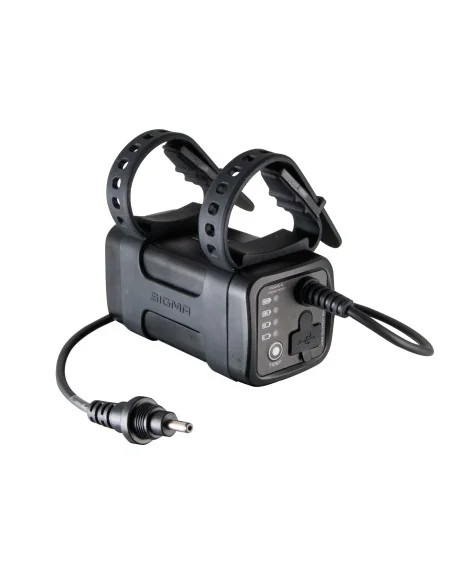 Koplamp Sigma Buster 2000 HL met helmhouder + accu en afstandbediening