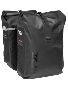 Dubbele fietstas New Looxs Varo, MIK2 - zwart, (2x) 28 x 43 x 17 cm, 40L