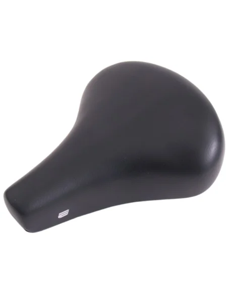 Fietszadel Edge City Retro - zwart (op kaart)