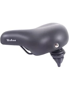 Fietszadel Edge Urban - zwart (werkplaatsverpakking)