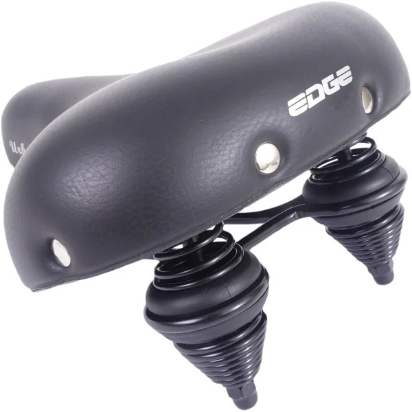 Fietszadel Edge Urban - zwart (werkplaatsverpakking)