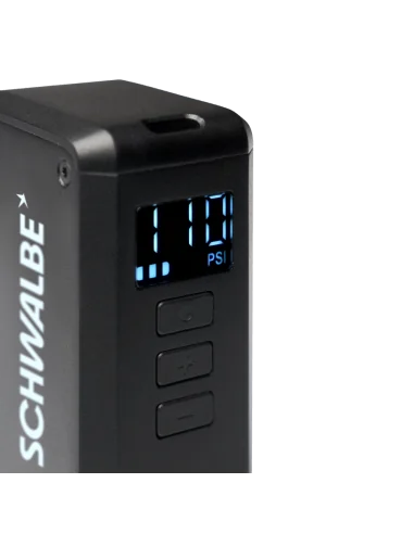 Elektrische pomp Schwalbe E-Micro - met SCV-adapter