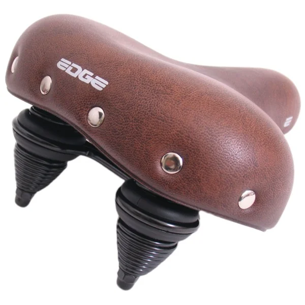 Fietszadel Edge Urban - mat donkerbruin (op kaart)