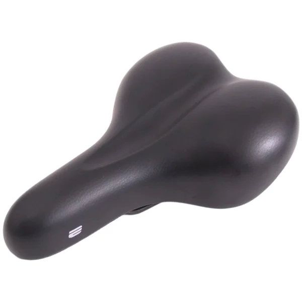 Fietszadel Edge City Rental - zwart (werkplaatsverpakking)