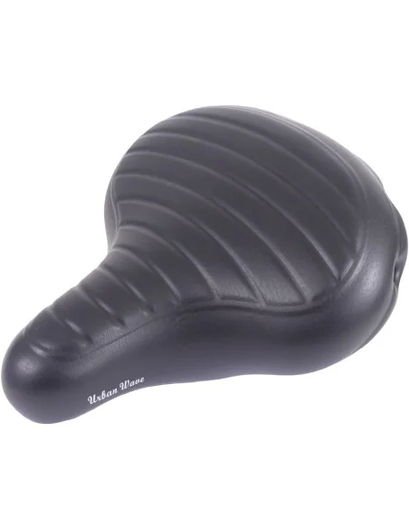Fietszadel Edge Urban XL Wave - zwart