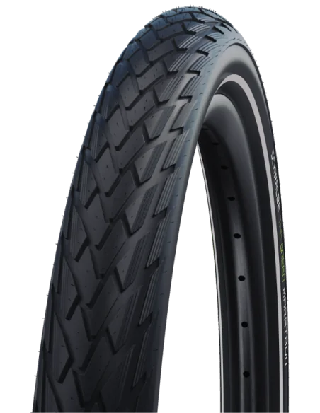 Buitenband Schwalbe Green Marathon GreenGuard 28 x 2.00"/50-622mm - zwart met reflectie