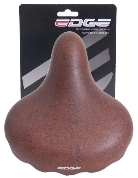 Fietszadel Edge Urban XL - mat donkerbruin