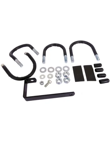 Montageset Steco Comfort extra lang - mat zwart