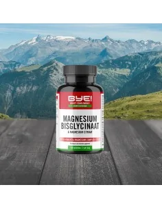 Magnesium bisglycinaat & magnesium citraat BYE! 100 capsules