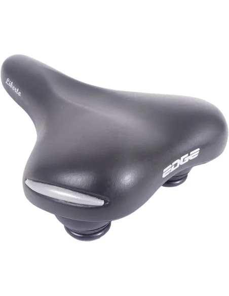 Fietszadel Edge Liberto - zwart (werkplaatsverpakking)