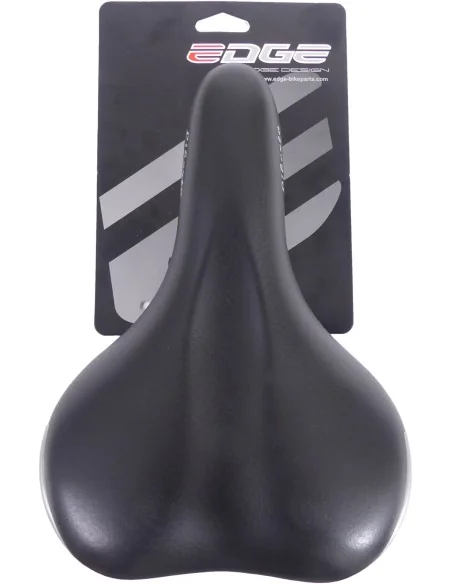 Fietszadel Edge Liberto - zwart (op kaart)
