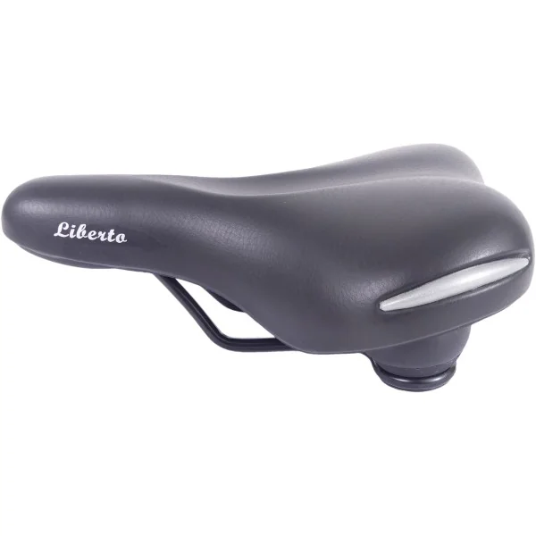 Fietszadel Edge Liberto - zwart (op kaart)