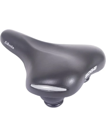 Fietszadel Edge Liberto - zwart (op kaart)