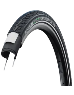 Buitenband Schwalbe Road Cruiser Plus PunctureGuard 28 x 1.40" / 37-622 - zwart met reflectie
