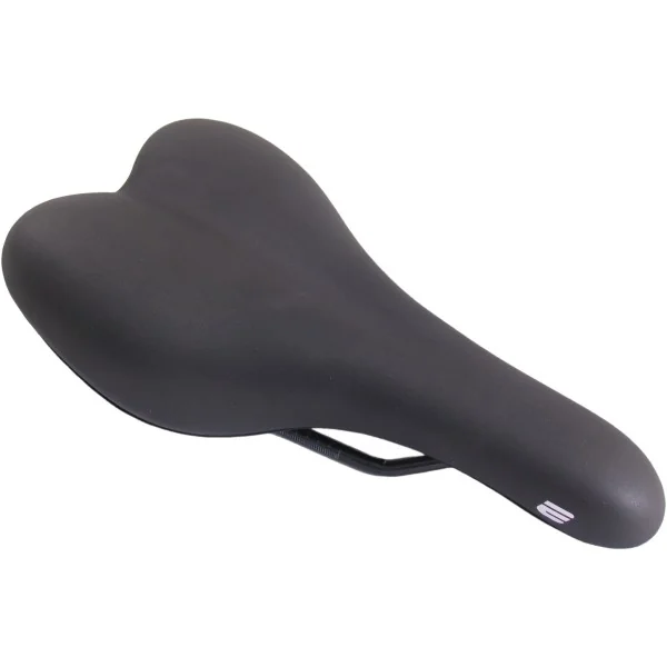 Fietszadel Edge Sporty - zwart (op kaart)