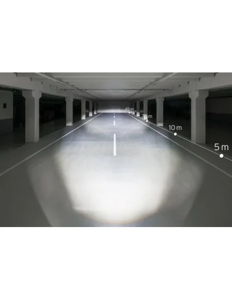 Koplamp Busch & Müller Lumotec IQ-X voor naafdynamo 6-60 Volt - 100 Lux - zwart