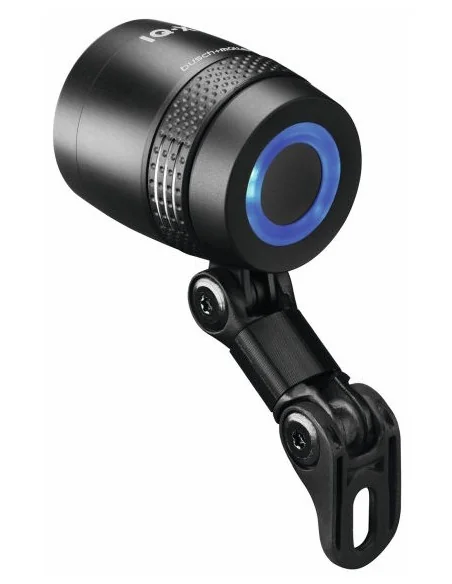 Koplamp Busch & Müller Lumotec IQ-X voor naafdynamo 6-60 Volt - 100 Lux - zwart