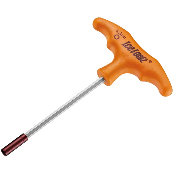 Spaaknippelsleutelset IceToolz 12C5 voor 5,5mm 6-kant nippels