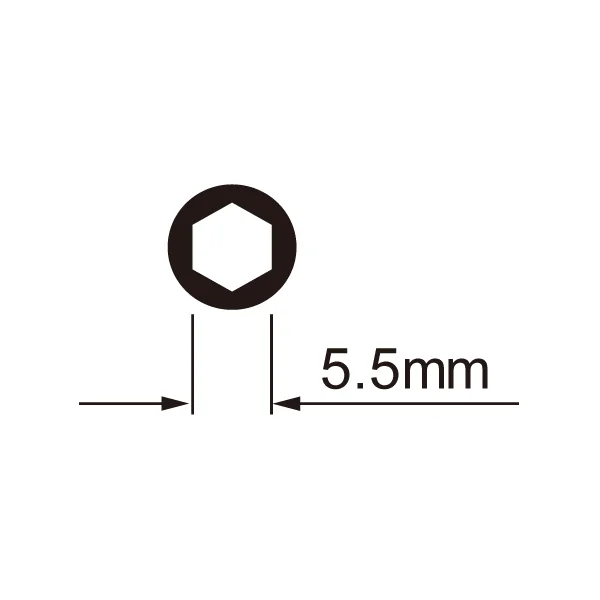 Spaaknippelsleutel IceToolz voor 5.5mm zeskante nippels