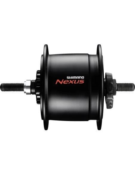 Naafdynamo Shimano Nexus DH-C6000-3R 3 Watt - 36 gaats - rollerbrakes - zwart