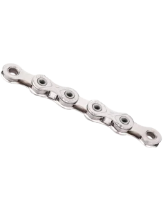 Fietsketting KMC X12L Silver - 126L, waxed