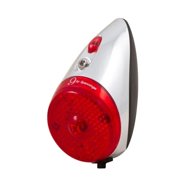 Achterlicht SPANNINGA Retro nr.9 XB - chroom/zwart