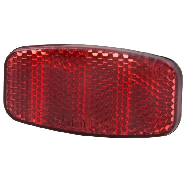Achterdrager reflector Spanninga ovaal - rood