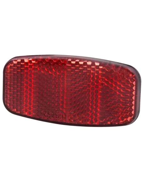 Achterdrager reflector Spanninga ovaal - rood