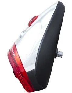 Achterlicht Spanninga Retro nr.9 XDS dynamo - chroom/zwart 2