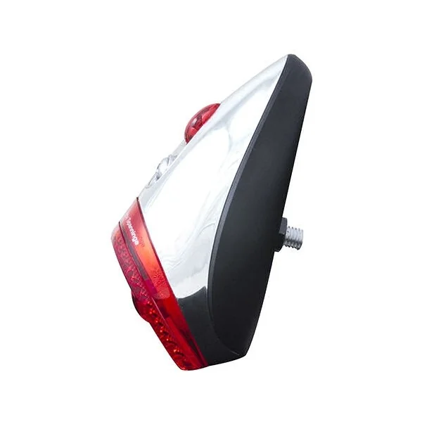 Achterlicht Spanninga Retro nr.9 XDS dynamo - chroom/zwart