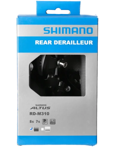 Achterderailleur 7/8-speed Shimano Altus RD-M310 - zwart