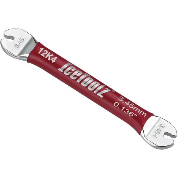 Spaaknippelsleutel IceToolz 12K4 voor 3,45mm / 80ga / 0,136" nippels