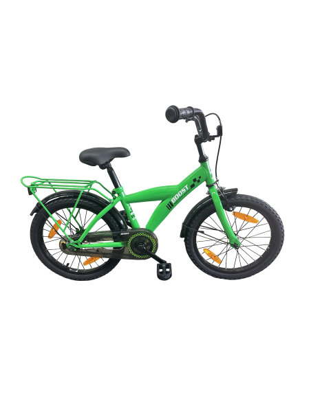 Kinderfiets Bikefun Boost 18 inch met remnaaf - Groen