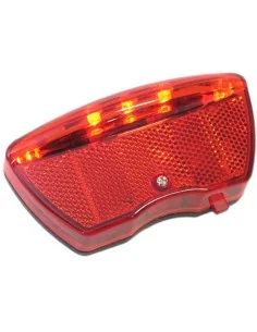 Dragerachterlicht Ikzi 5-led met Sensor incl. batterijen