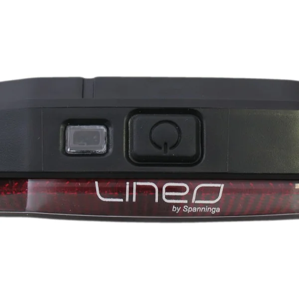 Dragerachterlicht Spanninga Lineo-Xb 80mm / incl.batterijen