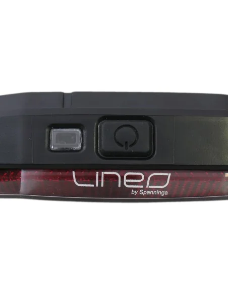 Dragerachterlicht Spanninga Lineo-Xb 80mm / incl.batterijen