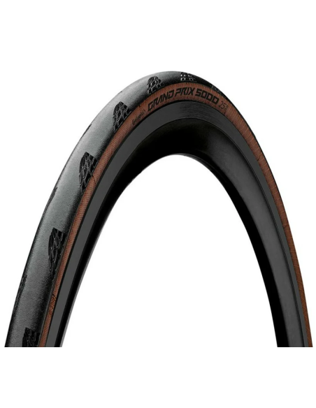 Buitenband Continental Grand Prix 5000 28 x 1.00'' / 25-622 - zwart/transparant