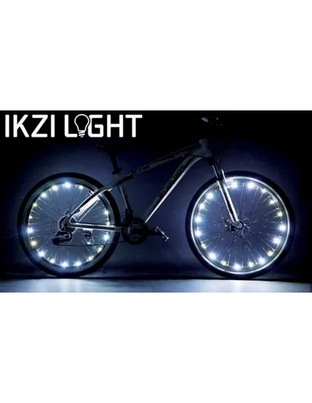 Wielverlichting IKZI voor 2 wielen - blauwe leds